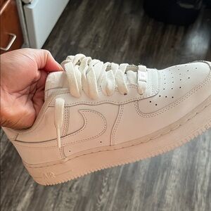 Nike Air Force 1 Low Cream Sneakers